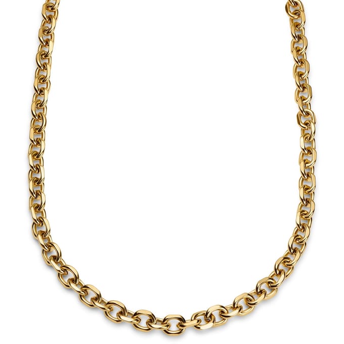 Essentials | 10 mm Goudkleurige Ketting met Kabelschakels
