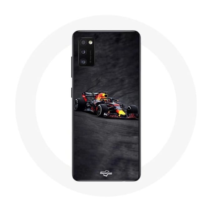 Coque - MANIACASE - Samsung Galaxy S20 - Formule 1 - Max Verstappen - Noir Rouge Jaune noir