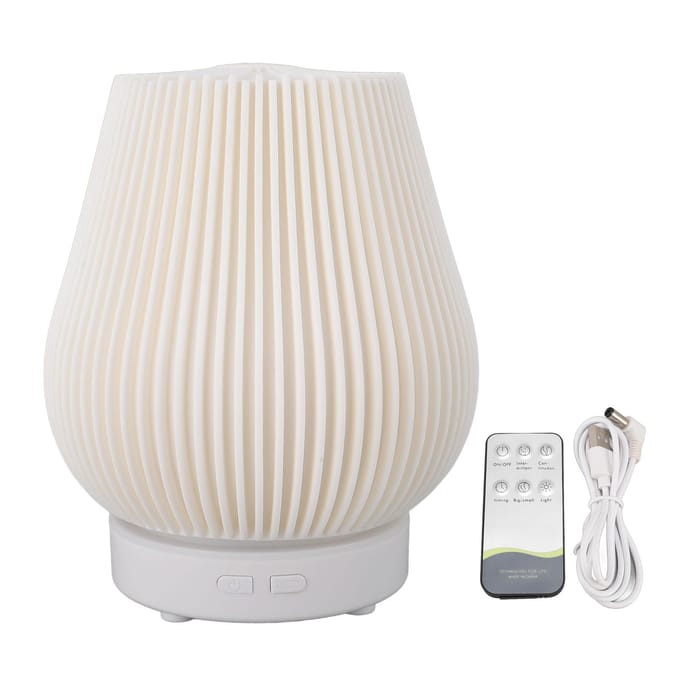 200ml Elektrische Luchtbevochtiger 3 Modussen USB RGB Draagbare Aromatherapie Diffuser Nachtlampje voor Thuis white
