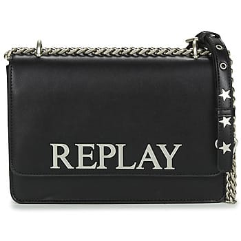 REPLAY Schoudertas Avondtas Crossbody Bag Black Zwart