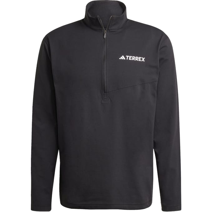 Adidas Terrex Terrex Multi Climacool Longsleeve Met Halflange Rits - Heren - Zwart