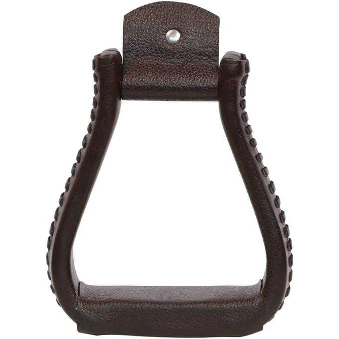 leren western stijgbeugels Edix Saddles