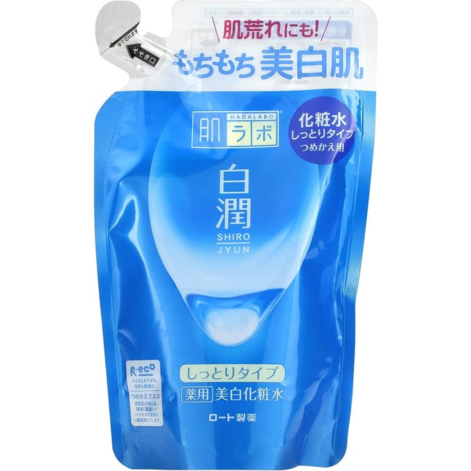 Rohto Mentholatum - Hada Labo Shirojyun Whitening Lotion Refill - Rich - 170ml