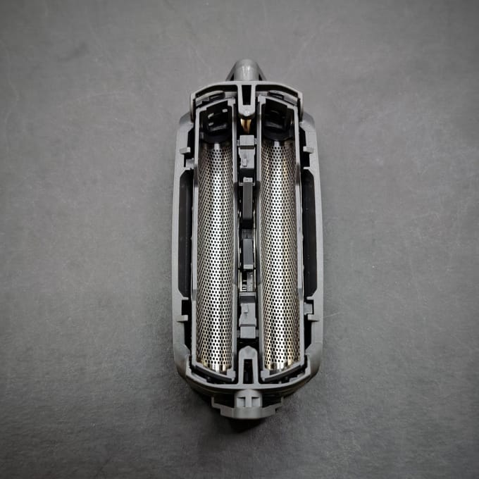 Écran extérieur de rasoir Prewave de remplacement pour Panasonic ES-RT50 ES-RT60 ES-RT81 ES-RT51 gris