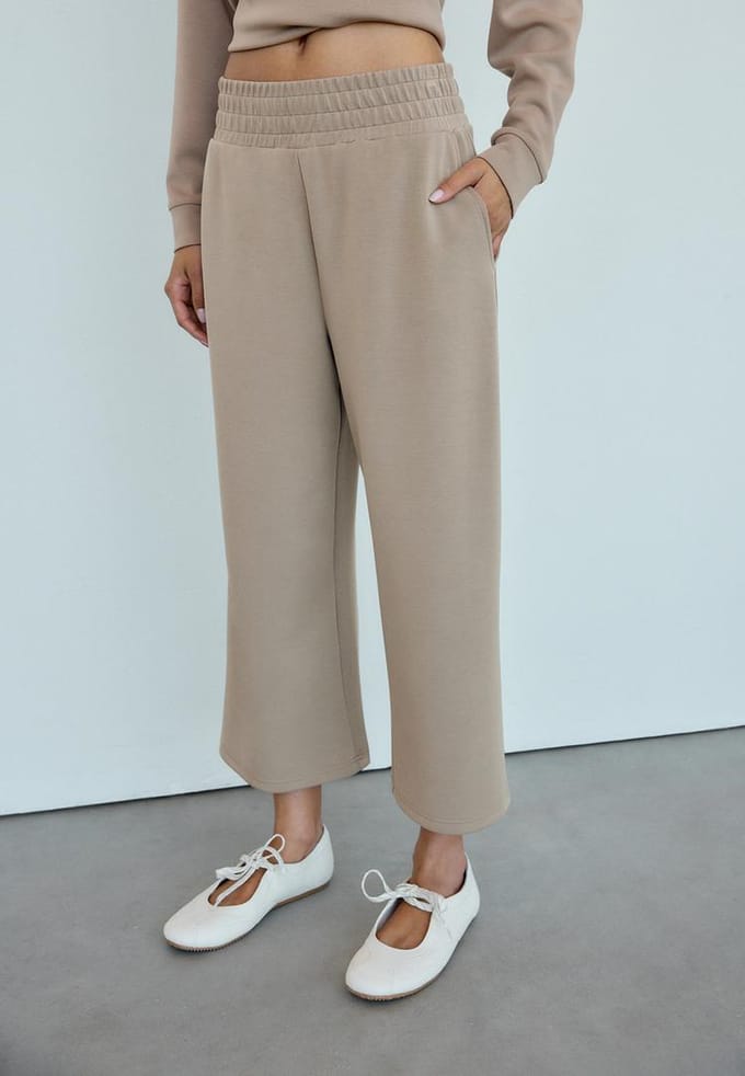 Stradivarius Culotte met zachte touch  Beige S