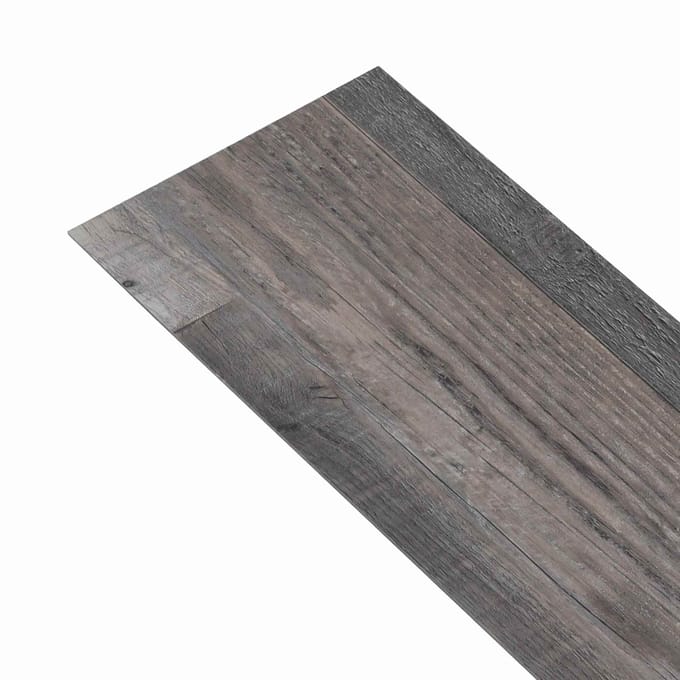 vidaXL - Zelfklevende - Vloerplank - Industrieel - Hout - 4,46 - m² - 32 - st - PVC