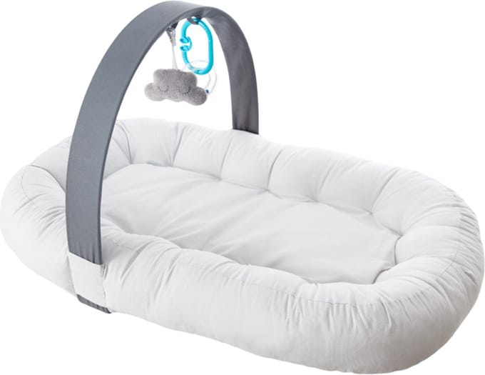 Babyjem Babynest Met Speelboog Grijs