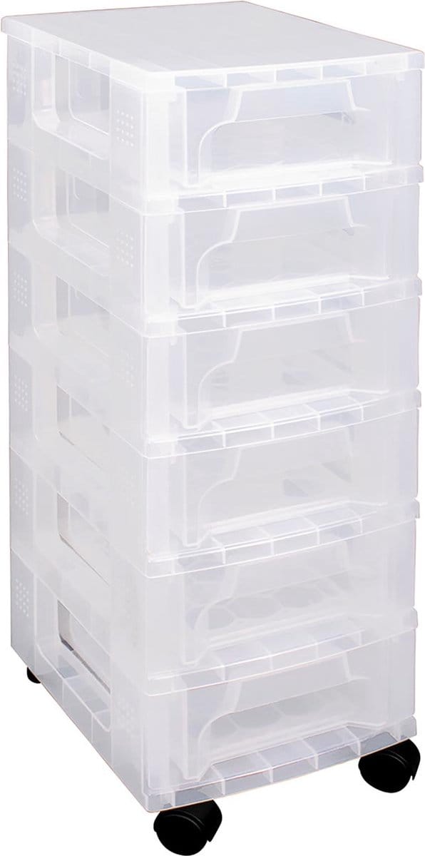 Really Useful Box ladenblok 6 x 3 | 5 l | transparant