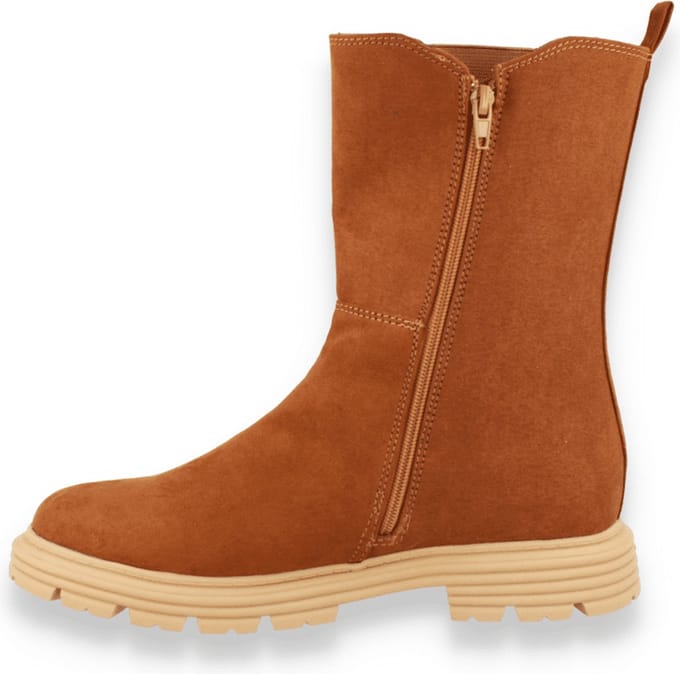 Sj Lifestyle Meisjes Laars Natural | Cognac | Maat: 38