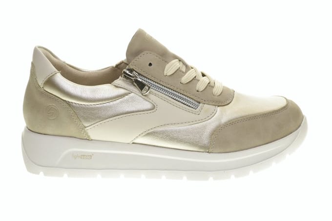 Beige Comfortschoen Fashion Remonte maat 37