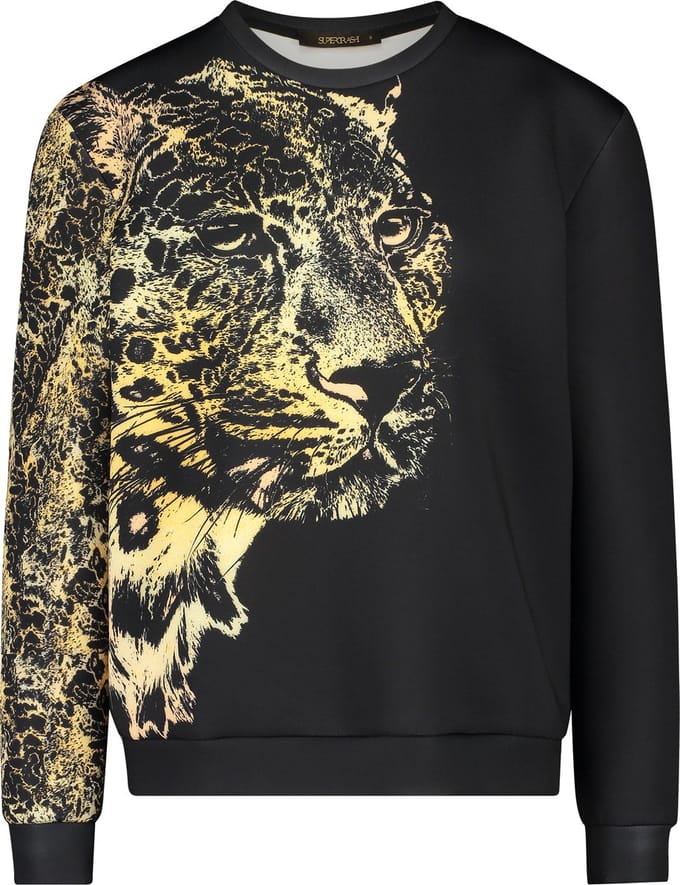 Supertrash - Trui - Sweater Dames - Luipaard Print - XS