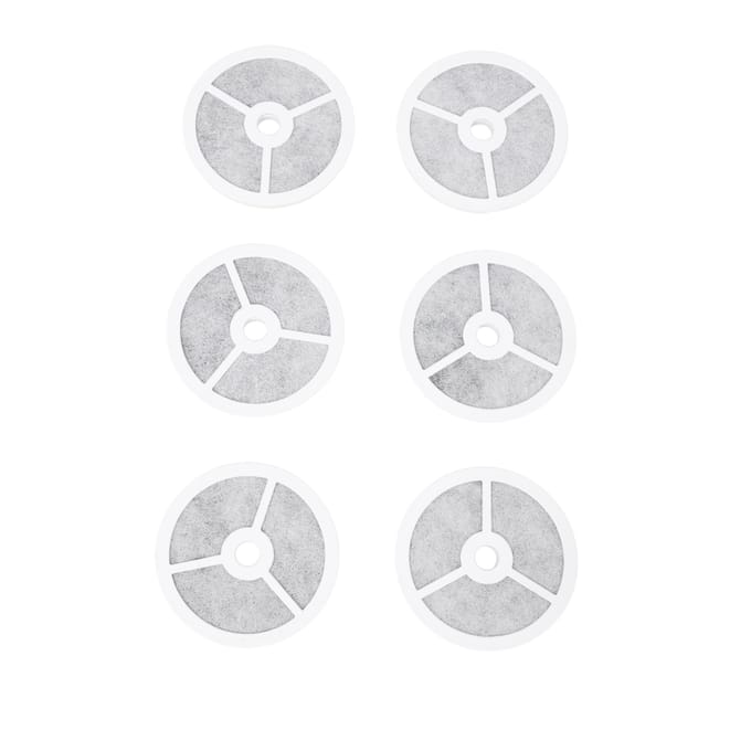 Accessoires: 6x vervangingsfilters voor Modern Living Mochi kattendrinkfontein