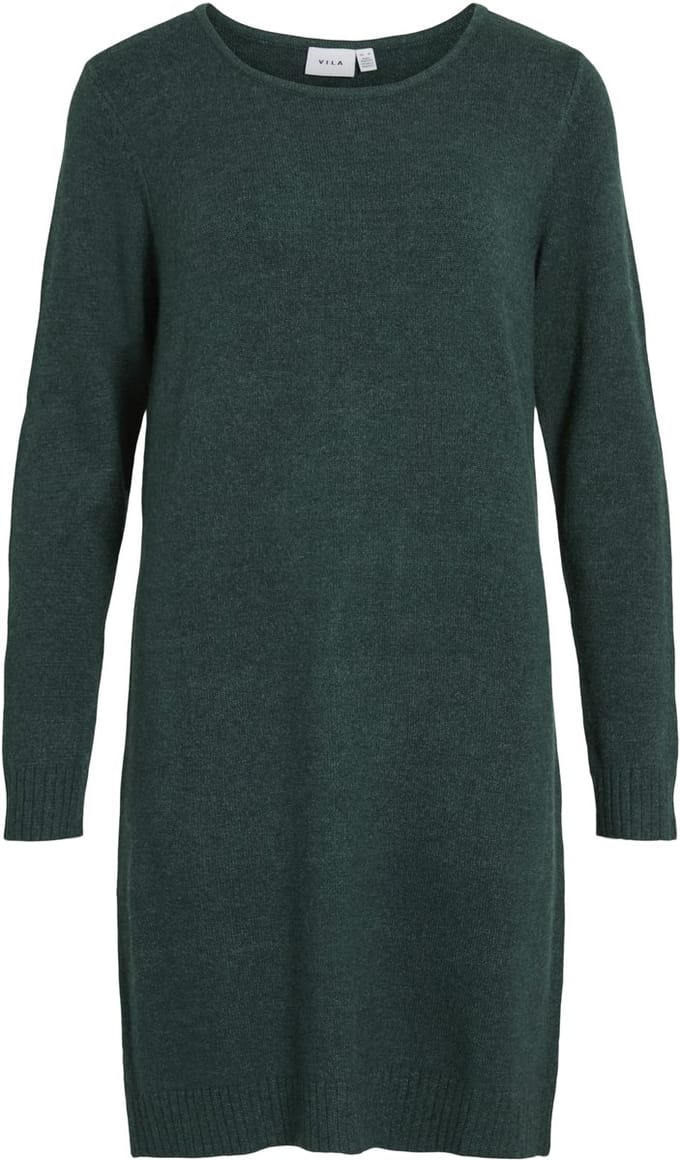 VILA - VIRIL L/S KNIT DRESS - NOOS - Dames - Mini jurken