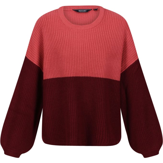 Regatta Dames/Dames Kamaria Gebreide Trui (Mineraal Rood/Cabernet)
