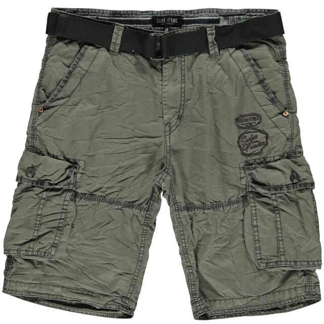 Cars Jeans Short Durras Heren Broek - Antra - Maat S