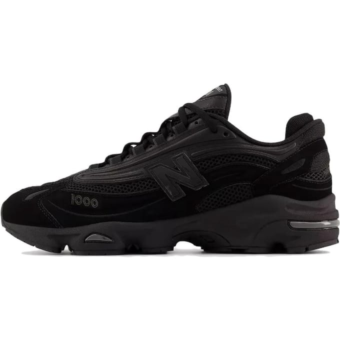New Balance 1000 Sneakers Heren - Zwart - Maat 43 - Leer