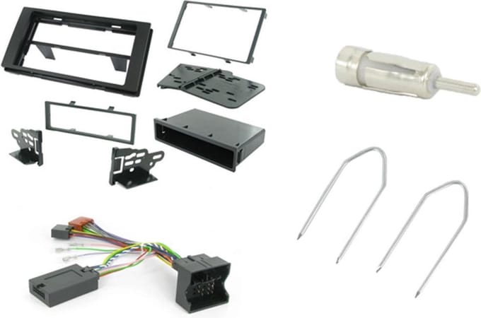 2-DIN KIT Ford C-Max/S-Max/Fiesta/Kuga 2006- met CANBUS Zwart