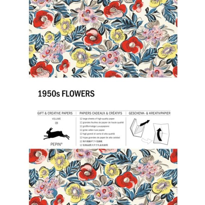 1950s Flowers - Gift & Creative Papers - Pepin van Roojen
