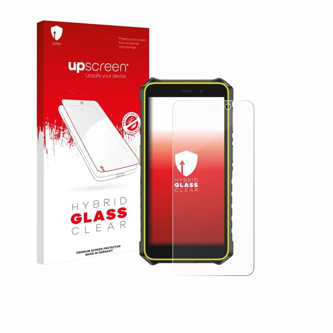 upscreen - Screenprotector voor Ulefone RugKing 2 Pro - Folie Beschermfolie Beschermglas transparant