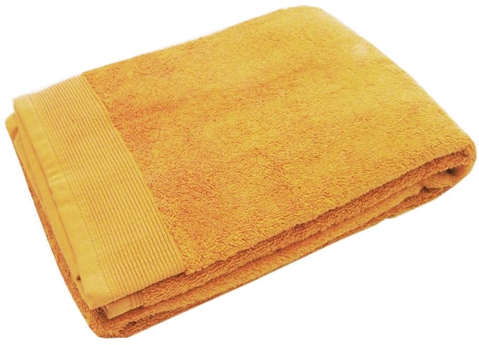 Blanc des Vosges Luxe Badlaken Uni - curry - 70x140 cm - 100% microkatoen - 600 g/m²