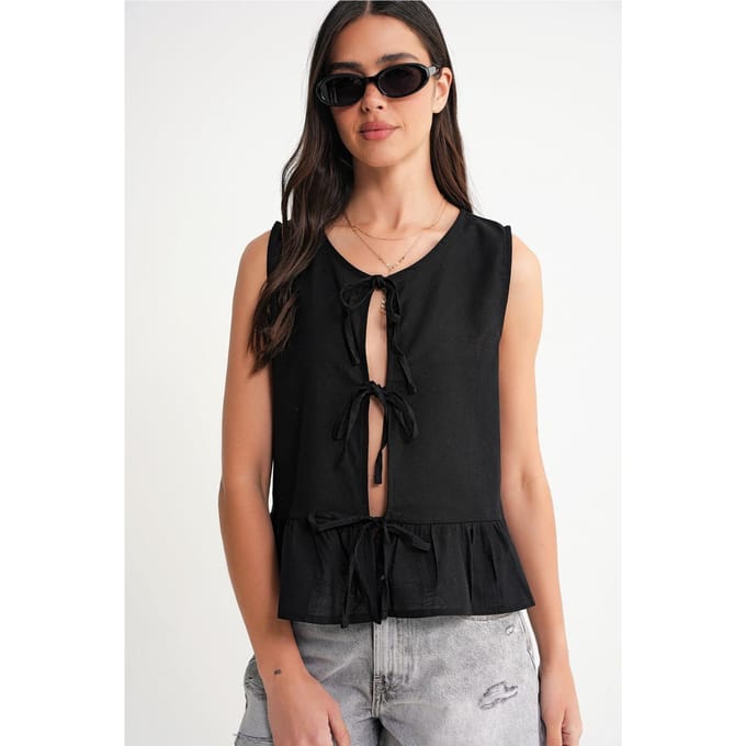 Rimpelige Strik Voor Blouse