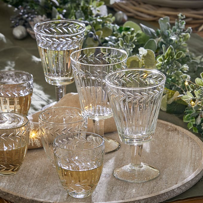 LOBERON Glas set van 12 Padiès helder