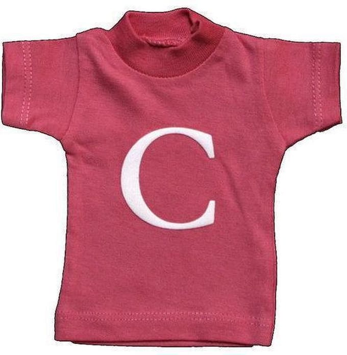Lettershirt Roze C
