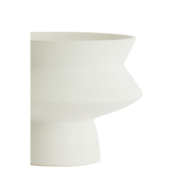 Light & Living - Vaas VICENTO - Ø31.5x23.5cm - Wit
