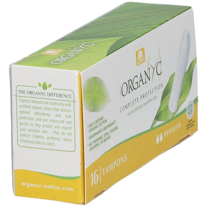 Organyc® Tampons Complete Protection Regular 16 Niet relevant