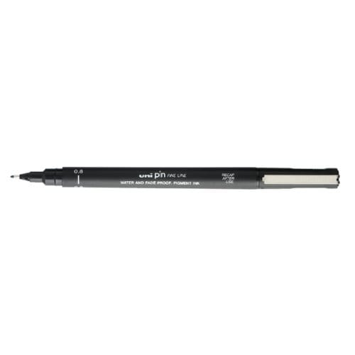 Uni Pin Fine Liner - 0.8mm zwarte schetspen