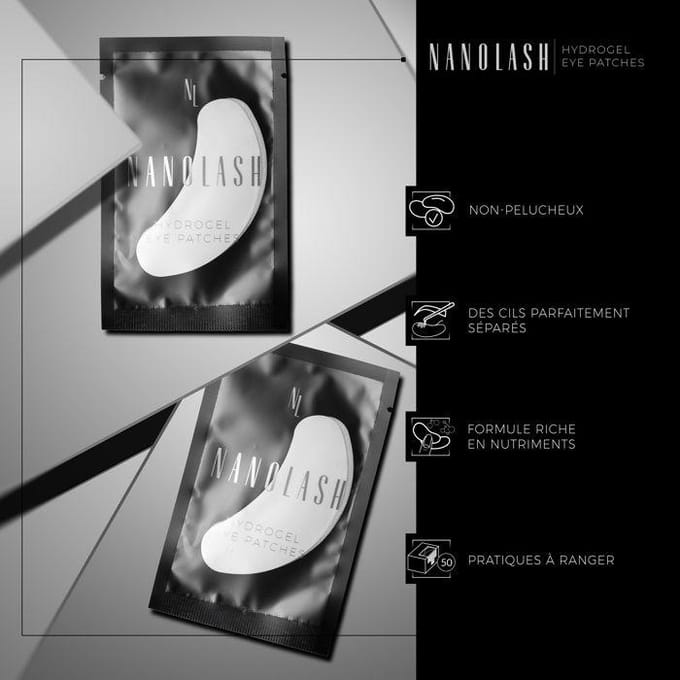 Nanolash Hydrogel Eye Patches Regular 50 paar