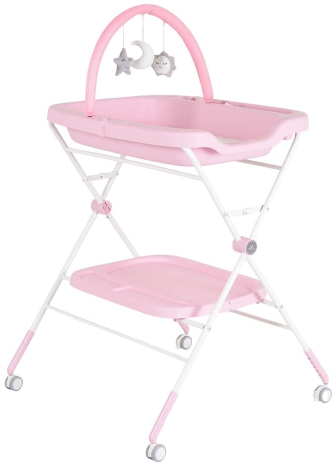 Cangaroo Croco Pink Multifunctionele Luiertafel