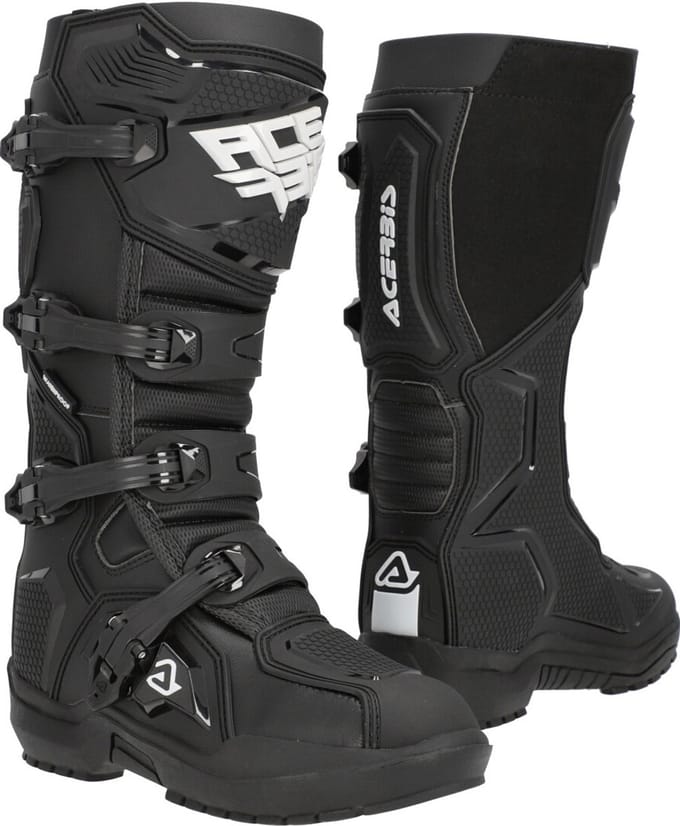 Acerbis Artiglio Waterdicht Zwart Crosslaarzen - Laars