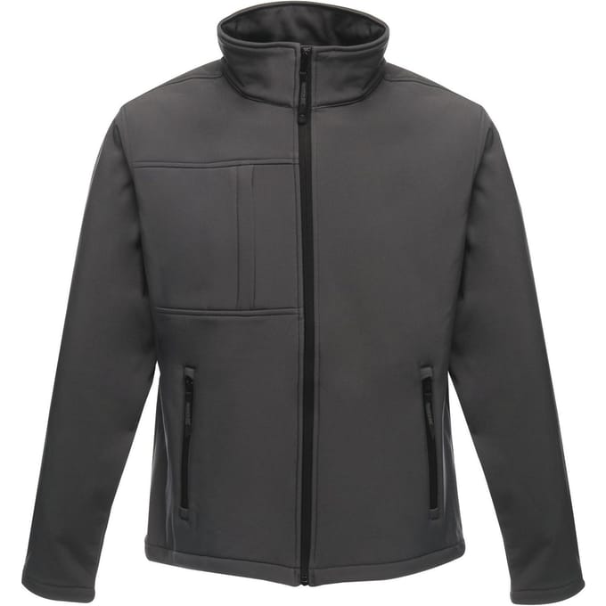 Regatta Professionele Herenoctagon II Waterdicht Softshell-jasje (Afdichting Grijs/Zwart)