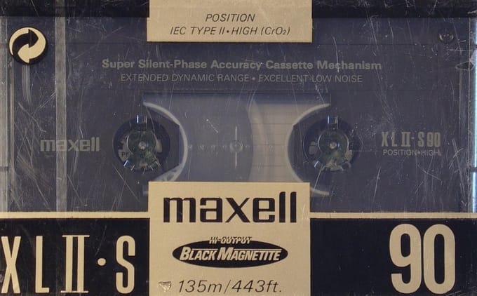 Maxell XLII-S 90 Cassette