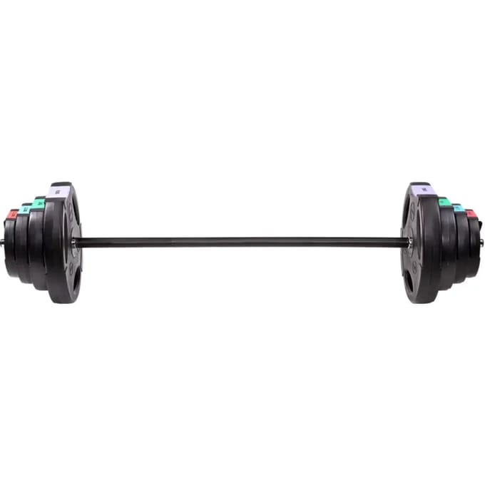 Verstelbare fitnessbar met composietgewichten HMS GSP40
