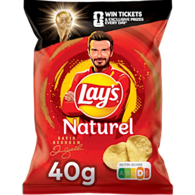 Lay's Chips met Naturel Smaak - à 40 gram