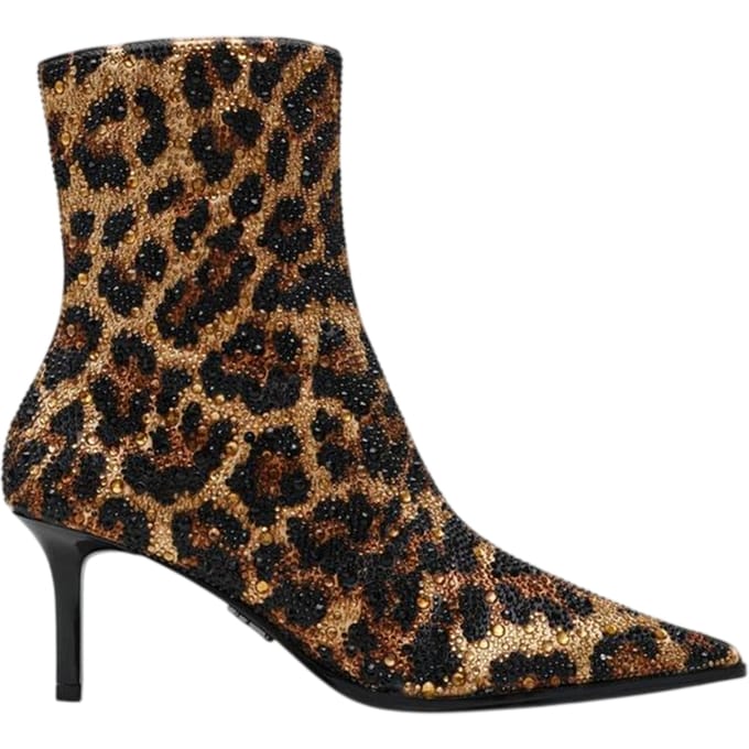 Steve Madden Enkellaarsjes met luipaardprint voor dames (Luipaard)