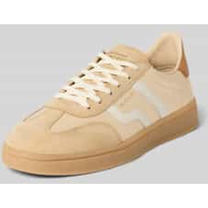 sneakers van Leermix Model 'Cuzima'