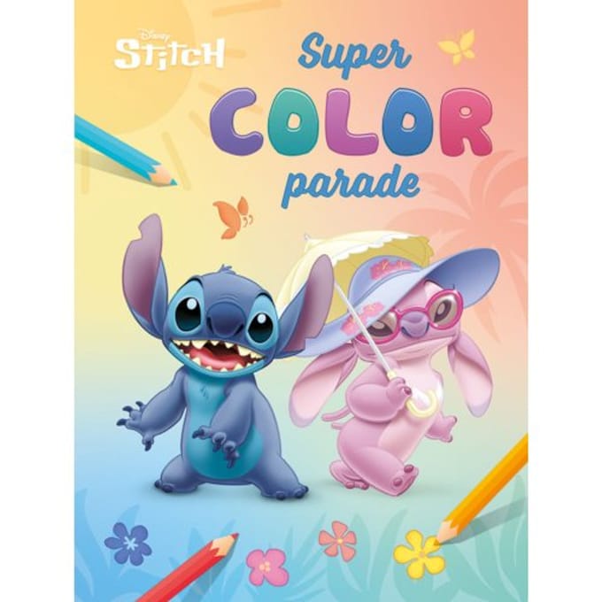 Deltas Disney Super Color Parade Stitch Vriendenboekjes Kartonboekjes Educatieve boeken (spelletjes en raadsels)