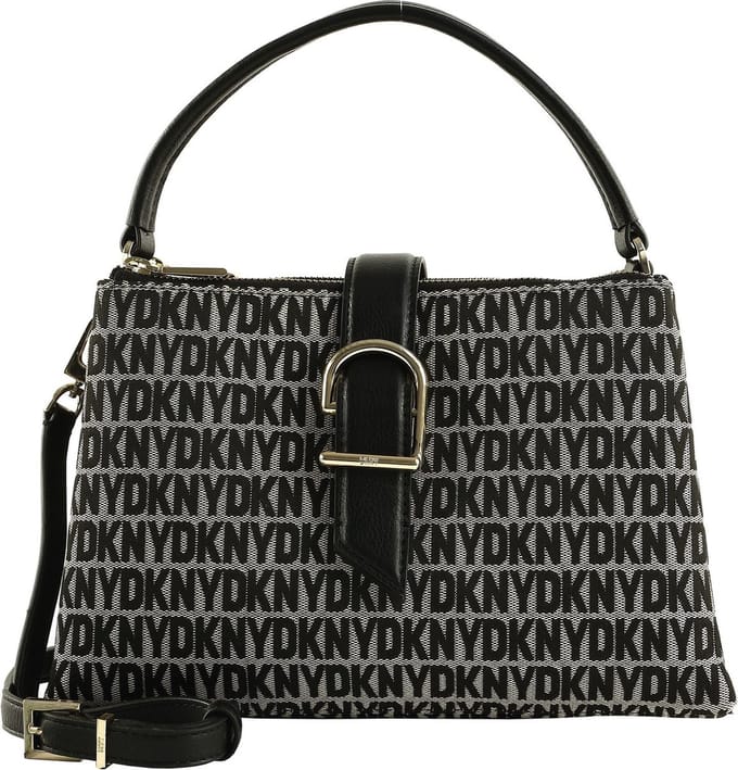 DKNY Schoudertas Handtas Deena TH Satchel BK Logo - BK Zwart