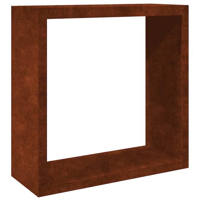 VidaXL Houten plank 100x40x100 cm weerbestendig staal