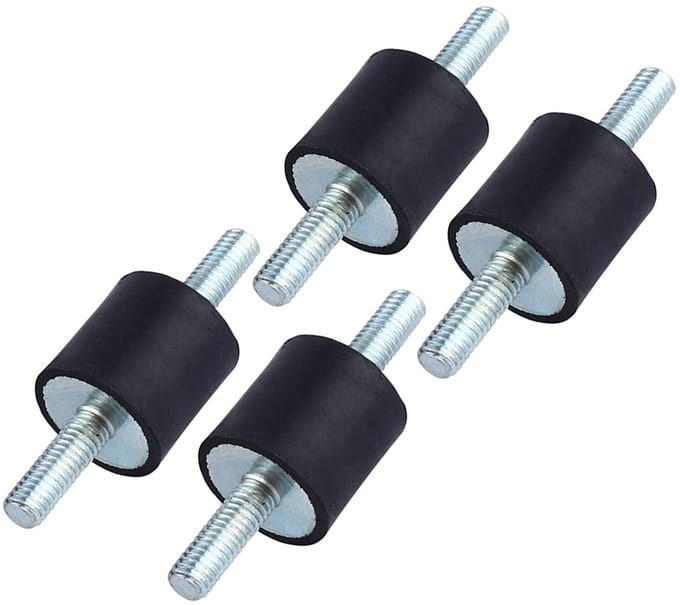 Allecto - Rubberen houder - Anti-vibratie schokdemper - Duurzaam