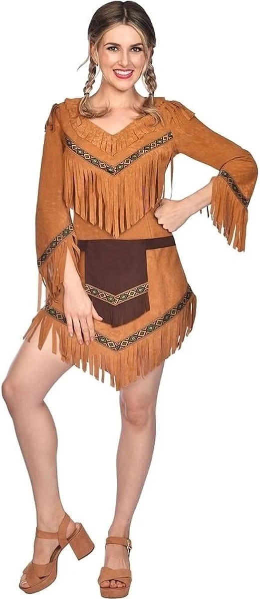 Amscan Native American Princess Dames kostuum maat M