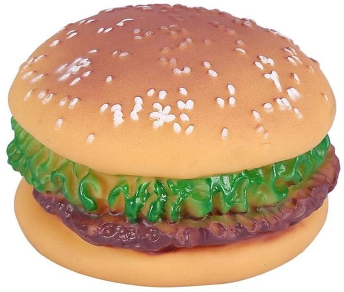 Chew toy for dogs - Shopcentral pet hamburger toy