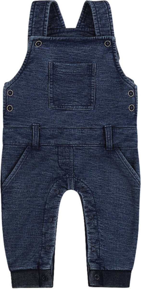 Dirkje - Tuinbroek - Jeans - Blue - Unisex - Bio - Cotton - Maat 92