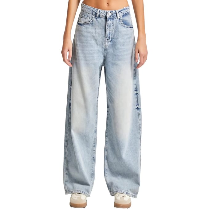 It's Basic - RHINESTONE STRAIGHT DENIM JACKET