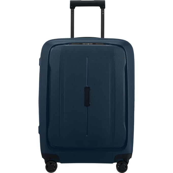 Samsonite Koffer - Essens spinner 55/20 met rits - handbagage - uitbreidbaar - Midnight Blue - 57 l