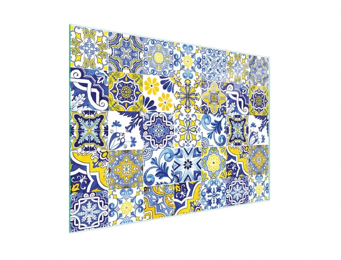 TMK ArtDeko Serie - Snijplank - 30x22 cm - Mozaïek - Glas - Antislip