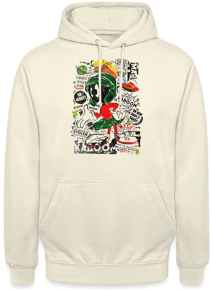 Looney Tunes Marvin The Martian Hoodie Unisex